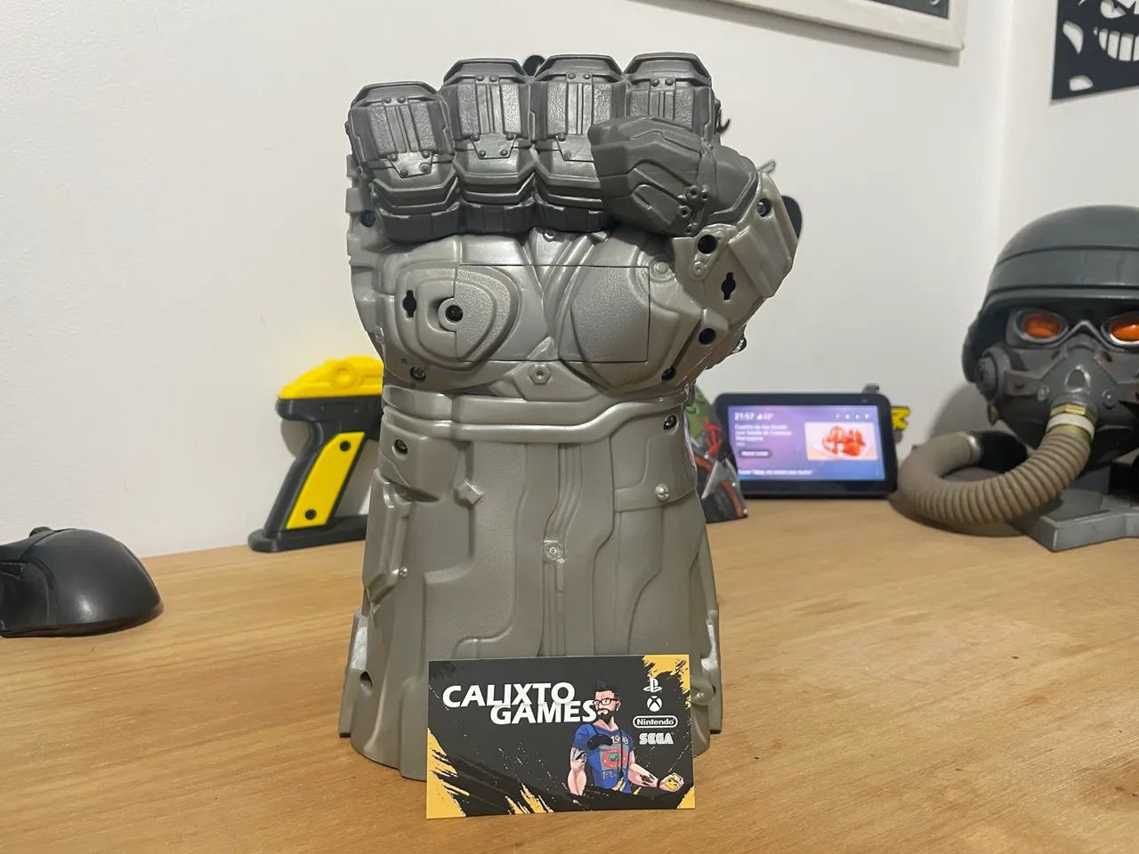 Luva Marvel Thanos Joias do Infinito Hasbro 2018 - Foto 4
