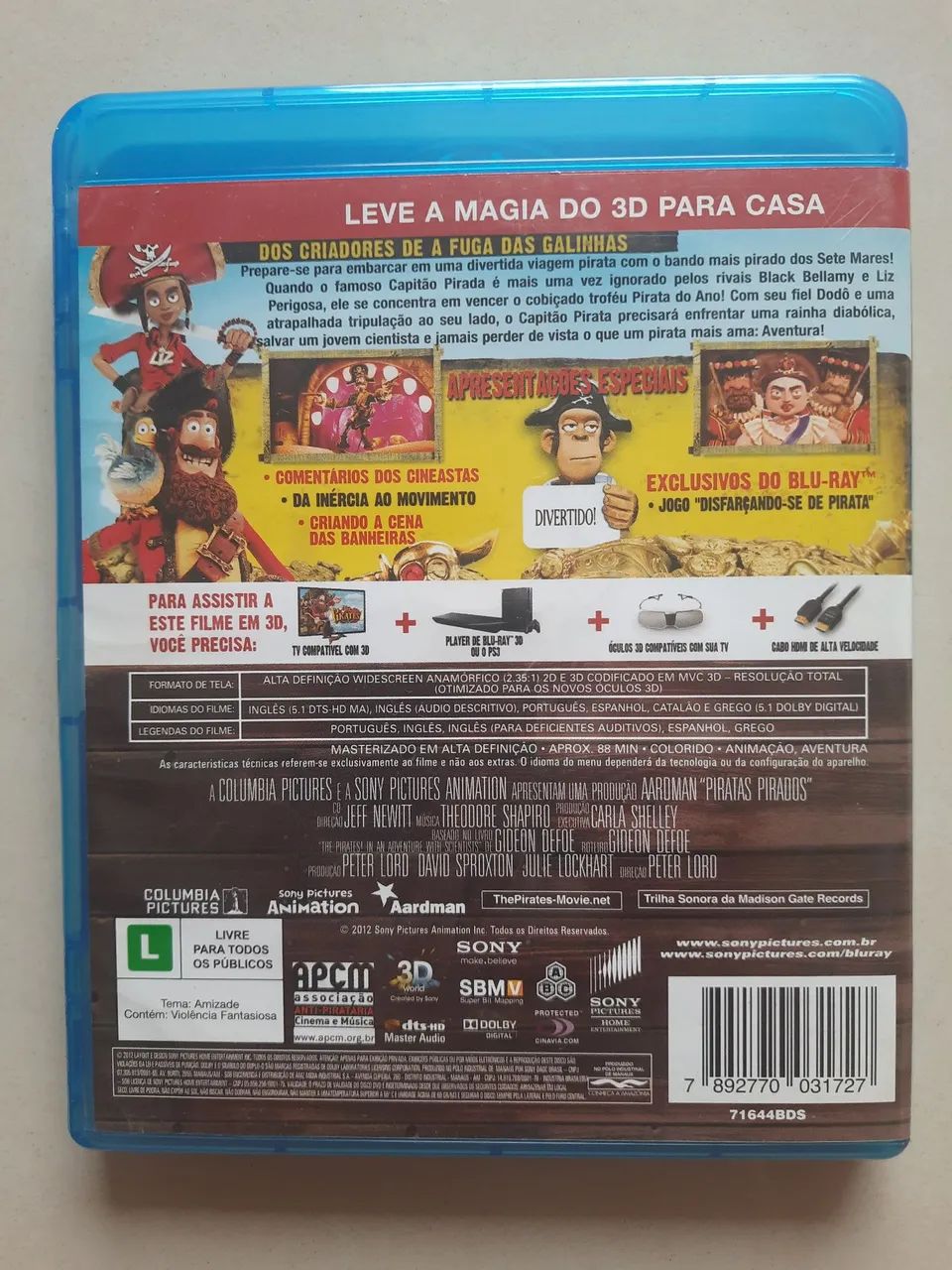 Blu-ray Piratas Pirados - Foto 3