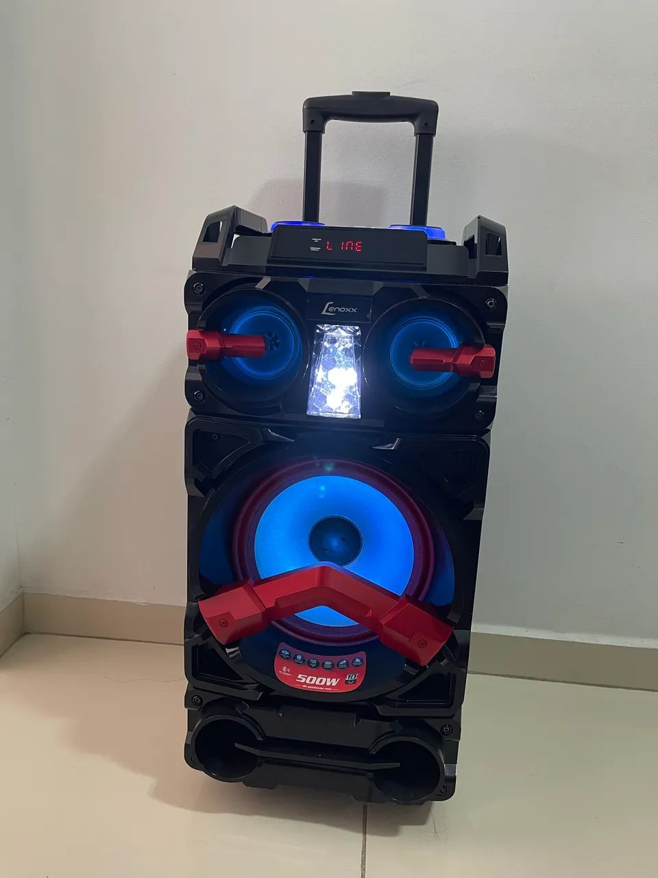 CAIXA DE SOM LENOXX 500W - Foto 3