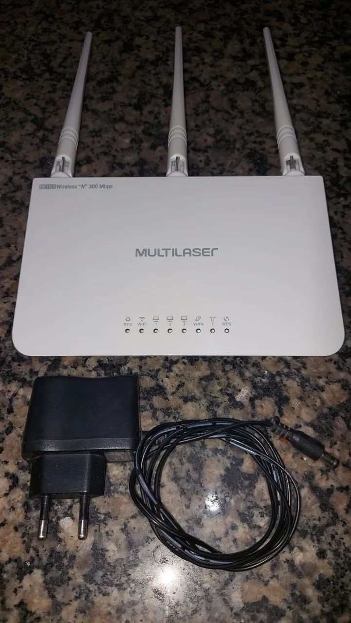 Roteador Multilaser 3 antenas 300MBPS - Foto 2