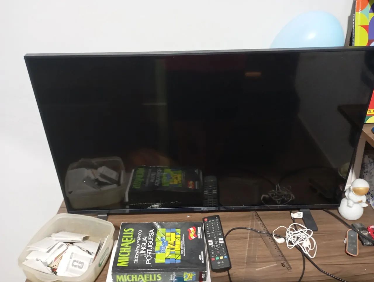 Tv tela trincada