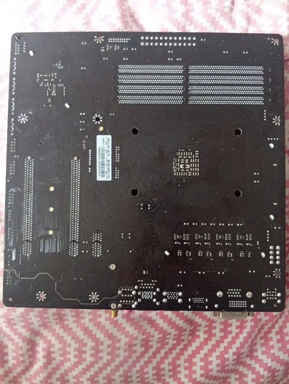 Placa mãe com defeito