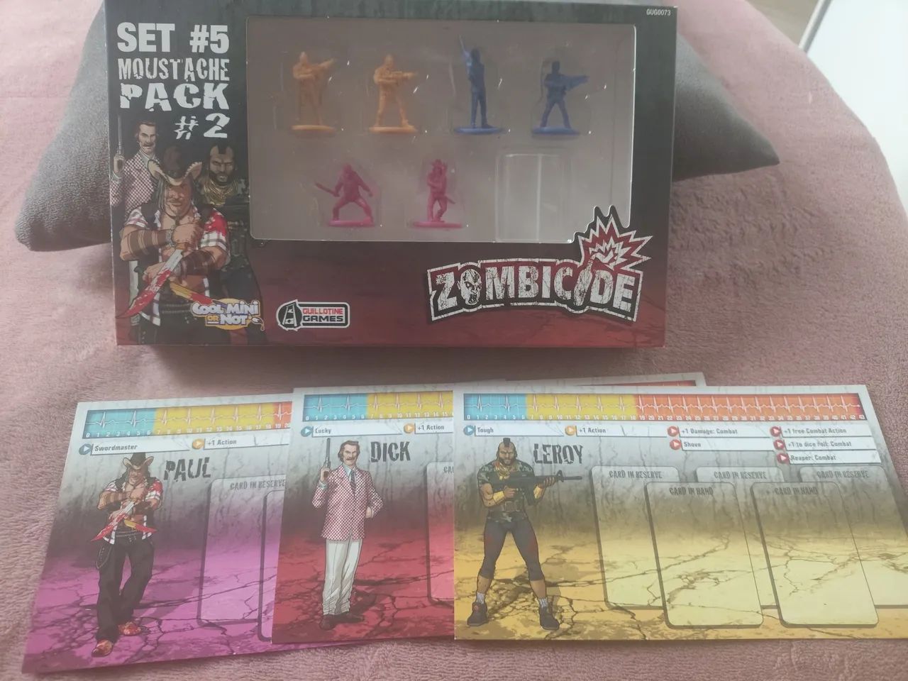 Expansão Zombicide Set#5 Moustache Pack 2