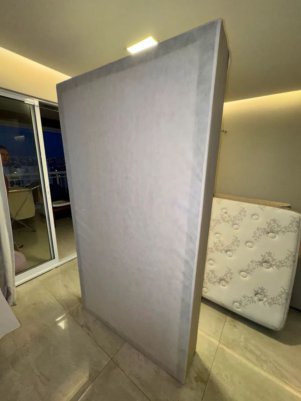 CAMA BOX COM COLCHÃO  - Foto 3