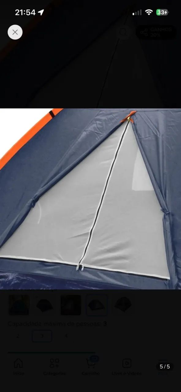 Barraca camping NTK Panda 3 - Foto 3