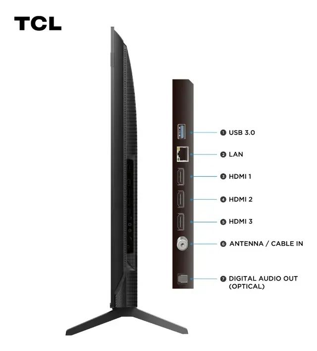 Smart TV TCL 50 Polegadas QLED 4K P7K  - Foto 4