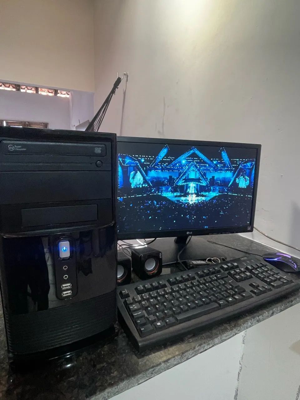 PC Completo 16RAM / SSD240/ Monitor Grande 22 Polegadas  - Foto 5