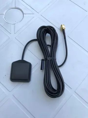 Antena de GPS para aparelhos de som automotivo (DVD 2-Din, Retrátil)