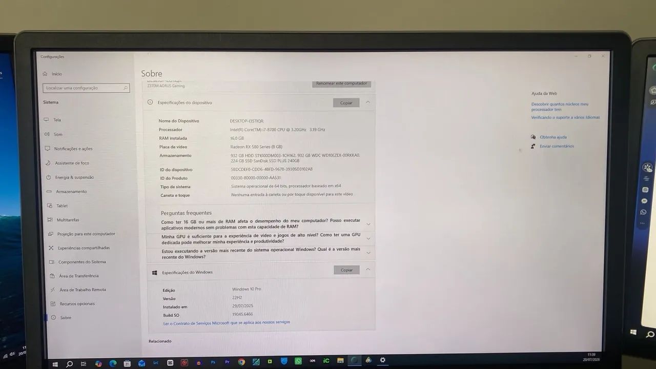 Computador de mesa - Foto 5