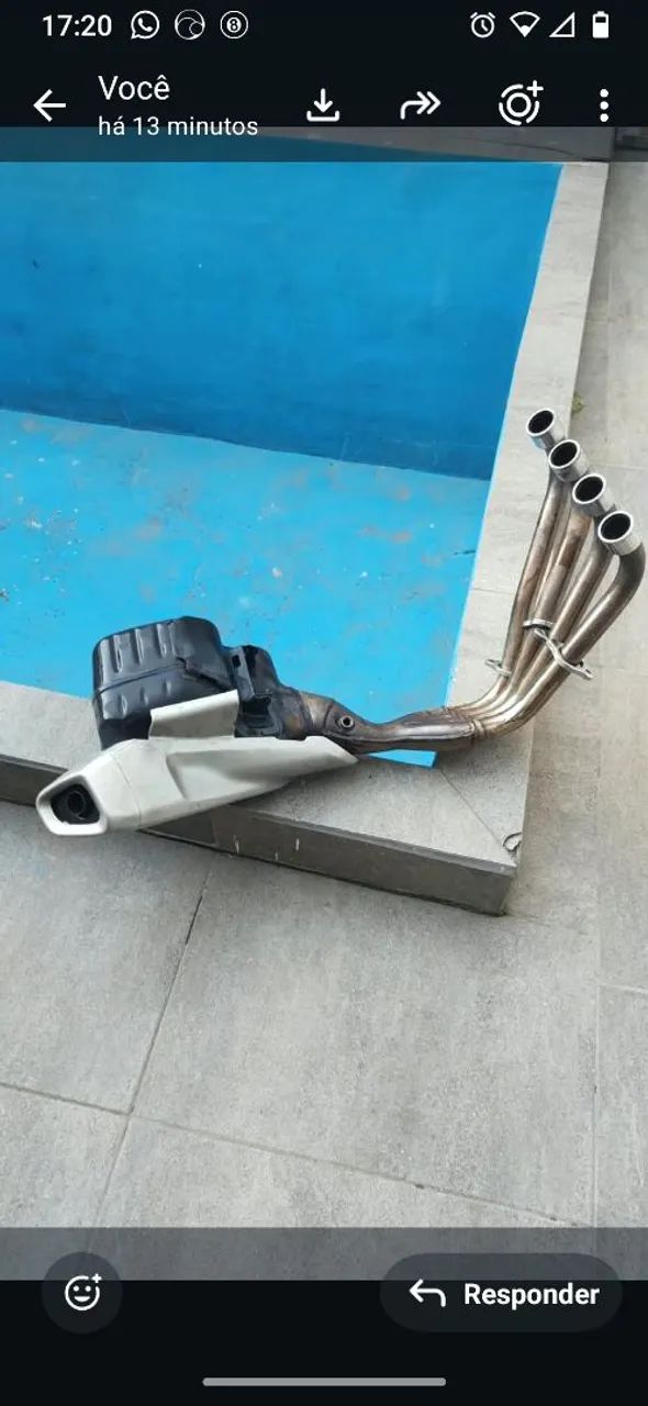 cano de descarga