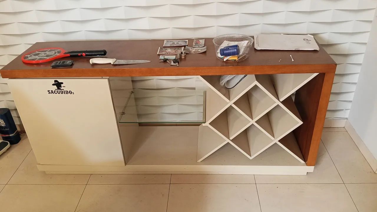Buffet Adega Madeira maciça  - Foto 2