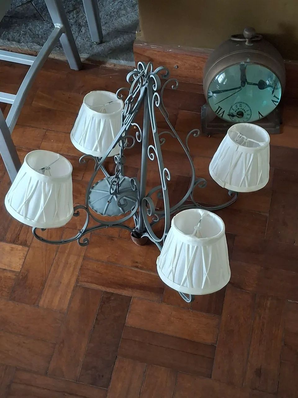 2 lustres de ferro - Foto 2
