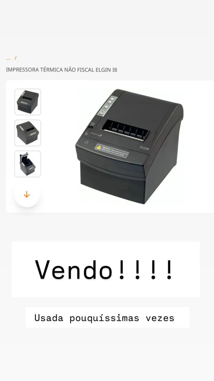 Impressora de nota fiscal  - Foto 2