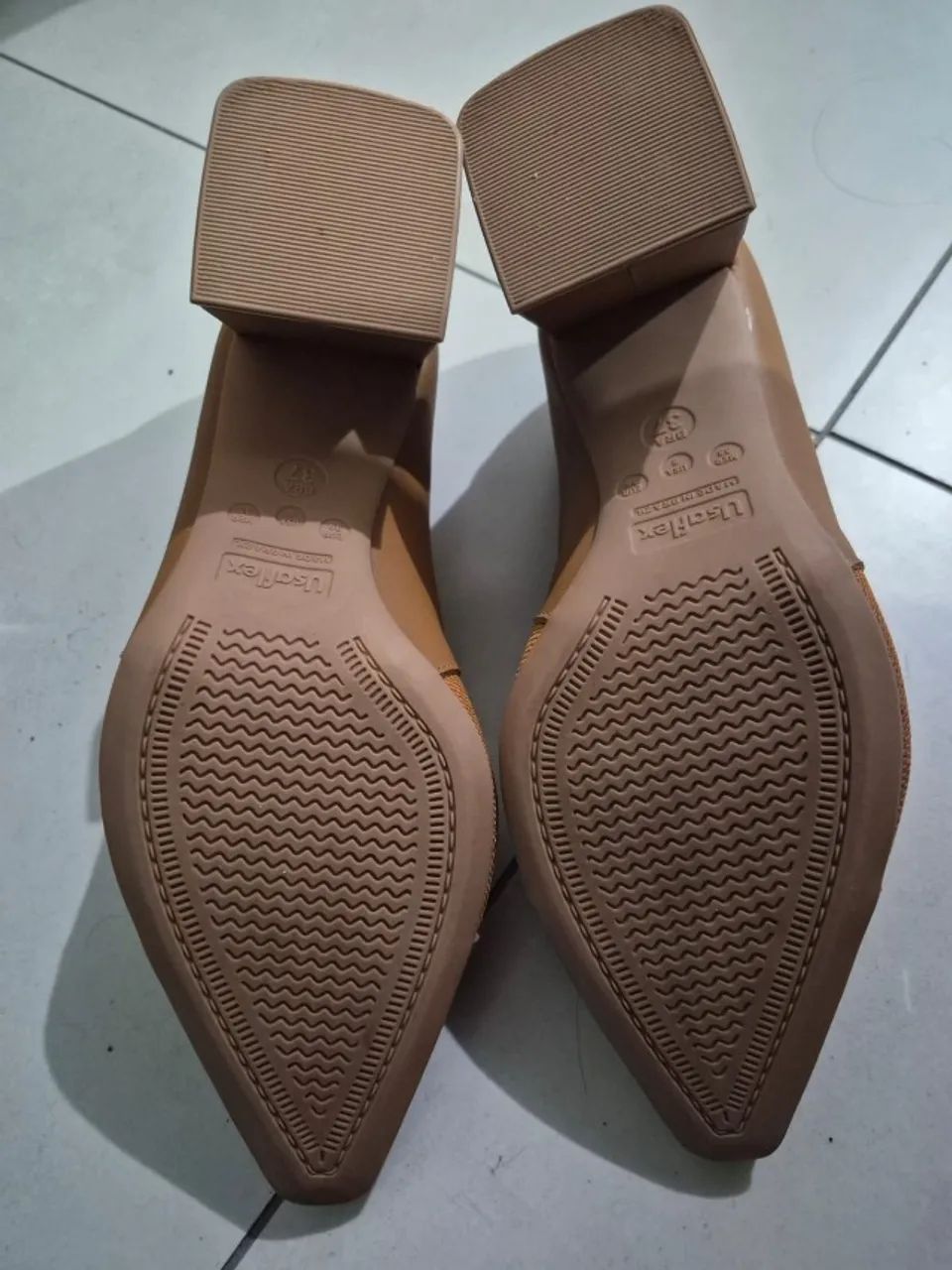 Scarpin Caramelo Usaflex 37  - Foto 5