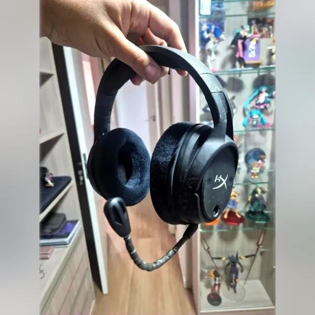 Headset Gamer HyperX Cloud Flight S Wireless 7.1 com Dongle USB - Foto 2
