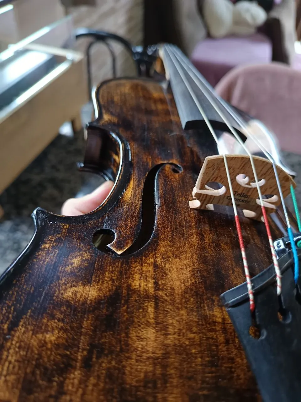 violino 4/4 cremona fecit anno domini 19, madeiras nobres