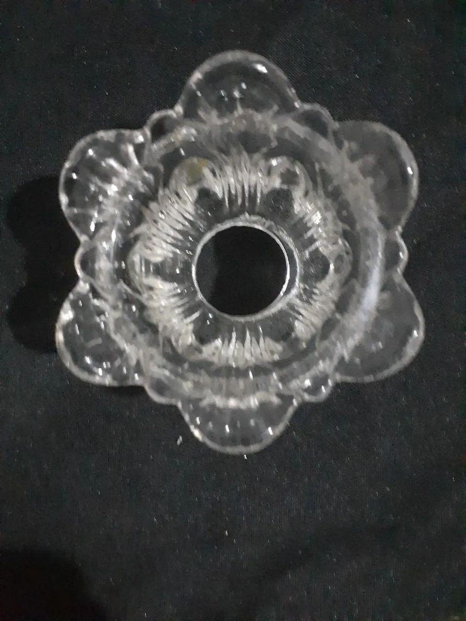 Copo de cristal trabalhado para lustres de cristal e bronze  - Foto 3