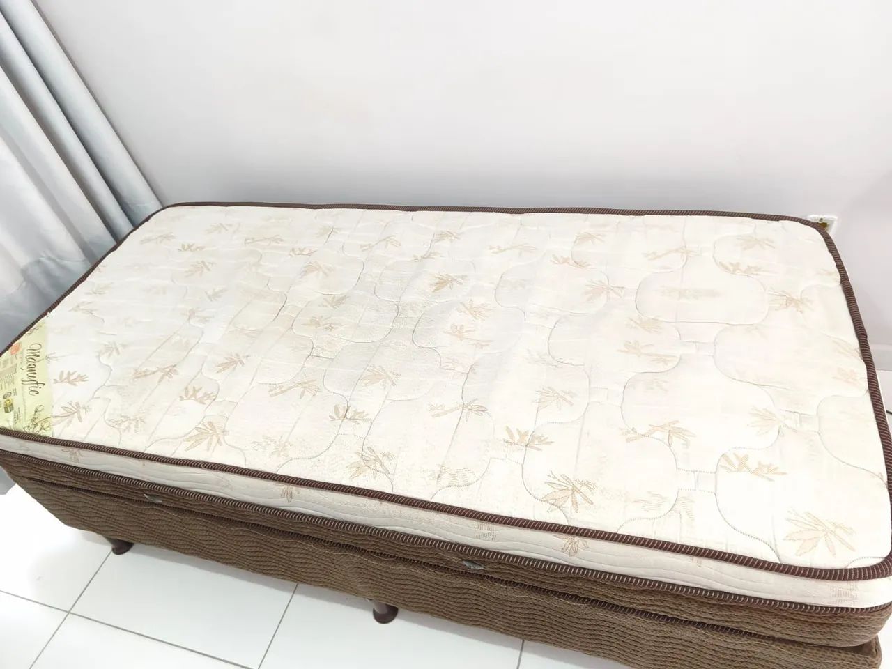 Cama Box Solteiro Ortobom com Pillowtop - Foto 4