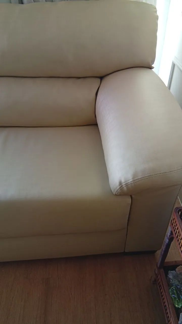 Sofá em couro ecológico  - Foto 3