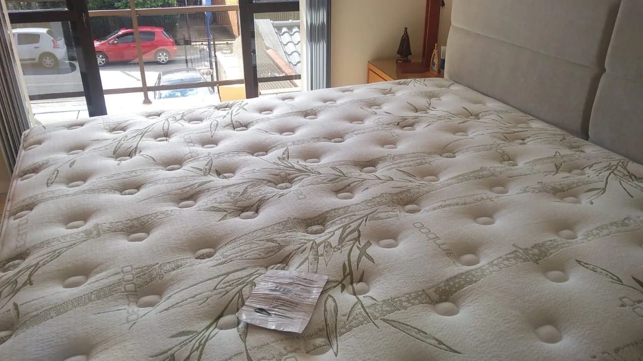 Conjunto cama box king size