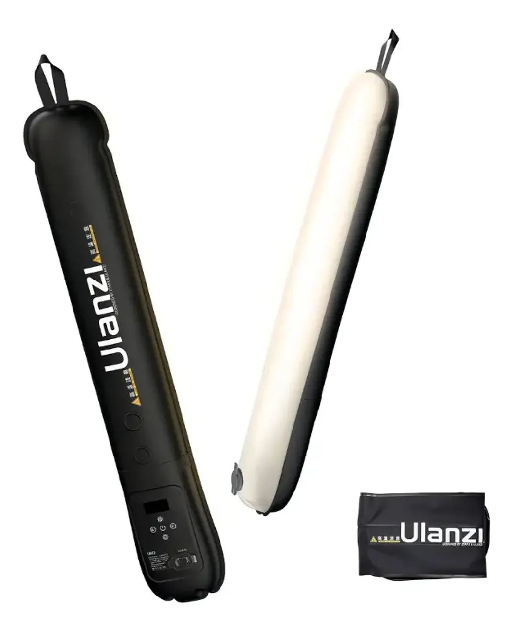 Bastão LED Inflável Ulanzi UA12 Iluminador Magnético Barra Luz Bicolor Fotografia Estúdio