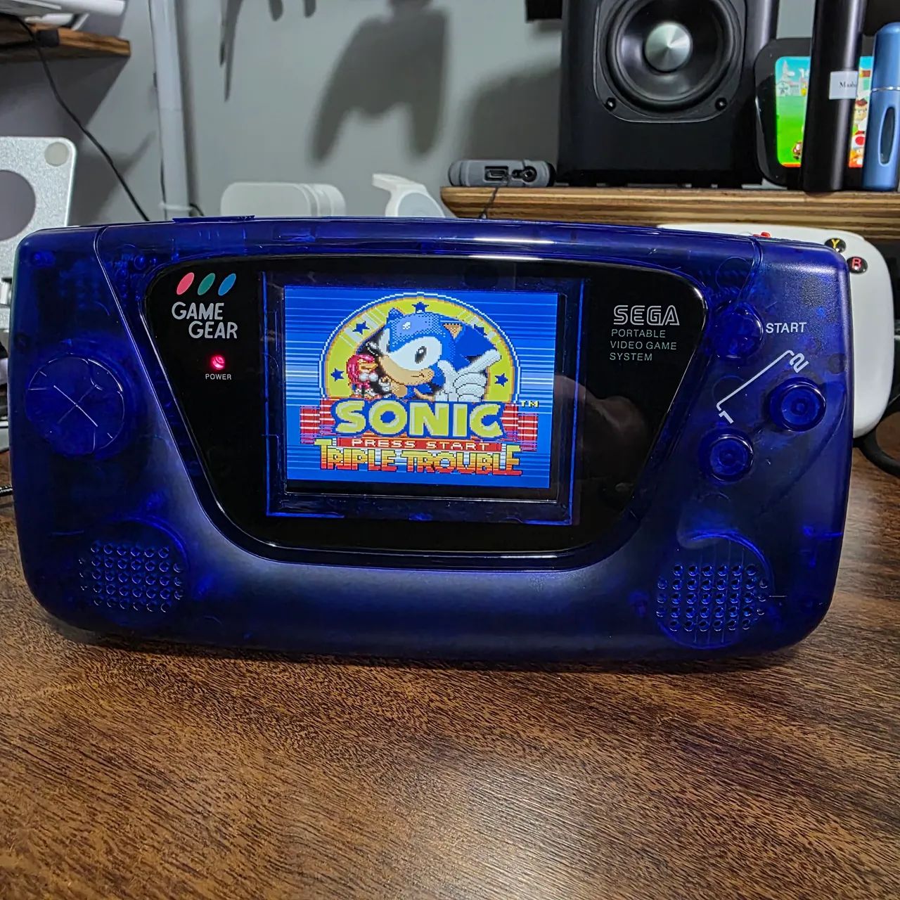 Sega Game Gear Blue Edition