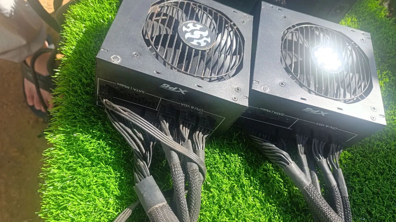 Lote 4 Fontes 850w 80 Gold Full modular xpg core reactor - Foto 4