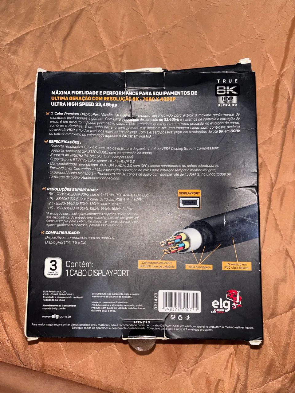   Cabo DisplayPort - Foto 3