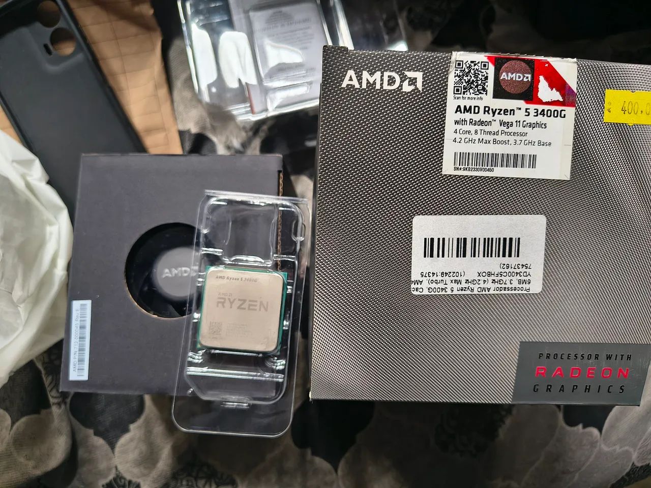 AMD Ryzen 5 3400G Zerado