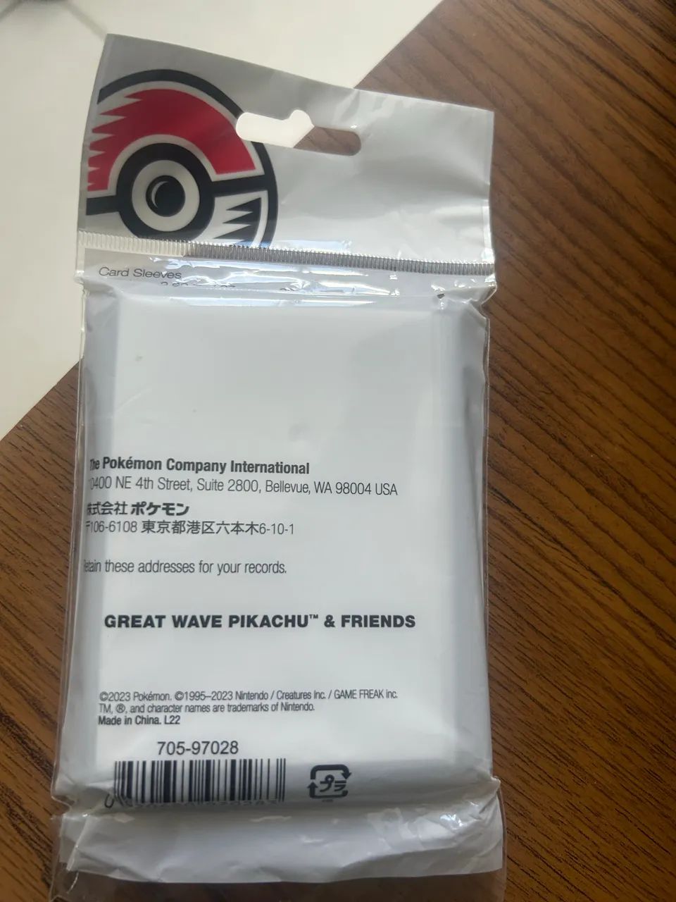 Sleeve Pokémon TCG - Great Wave Pikachu - Foto 2