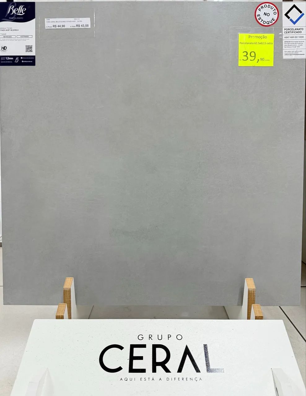 Porcelanato Ceral  - Promoção! 39,90 - Foto 2