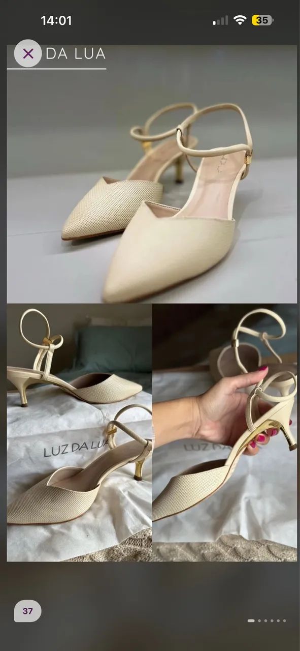 Sapato luz da lua 