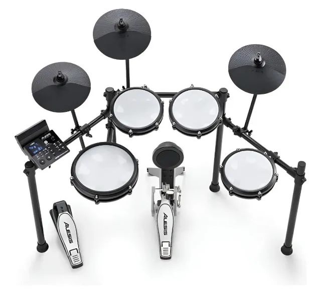 Bateria Eletrônica Alesis Nitro Max Kit - 8 Peças | Bluetooth
