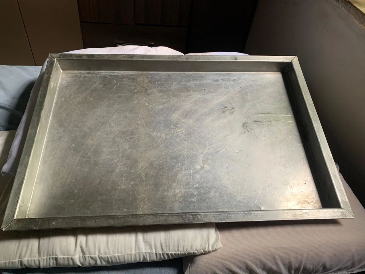 Assadeiras Industriais em Aço Inox 63x42 cm