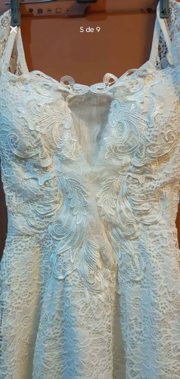 Vestido rodadinho estilo boneca M - Foto 5