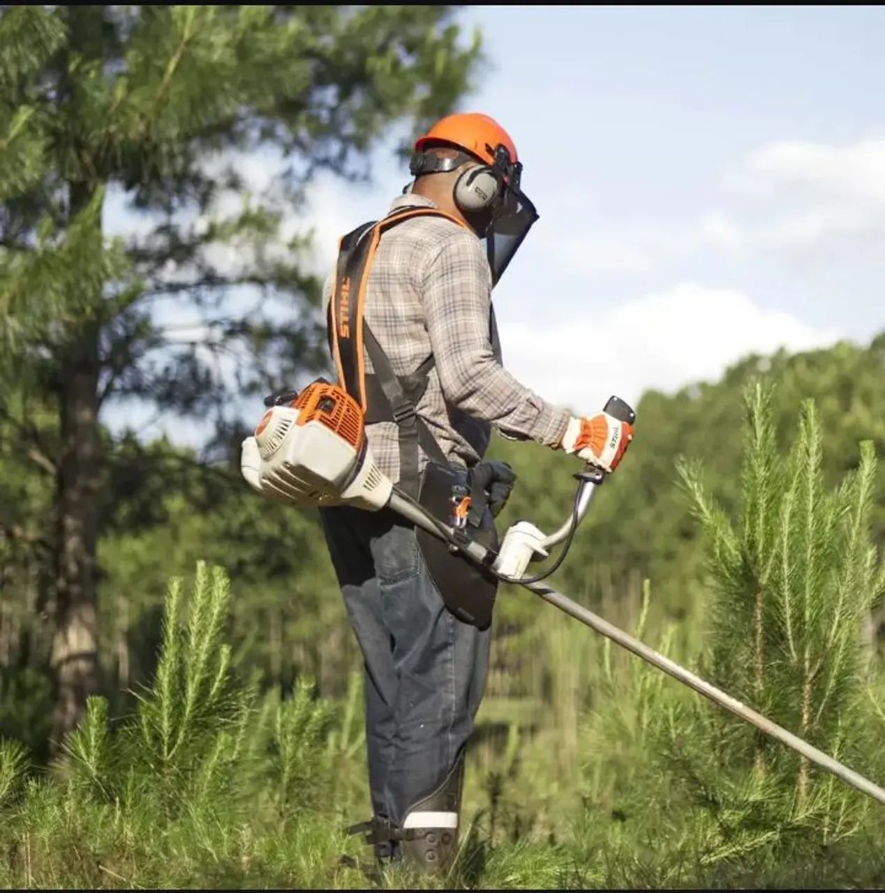 ROÇADEIRA LATERAL STIHL FS 291 - Foto 3