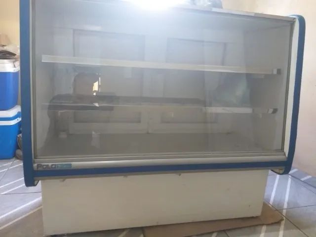Conjunto de balcão expositor 
