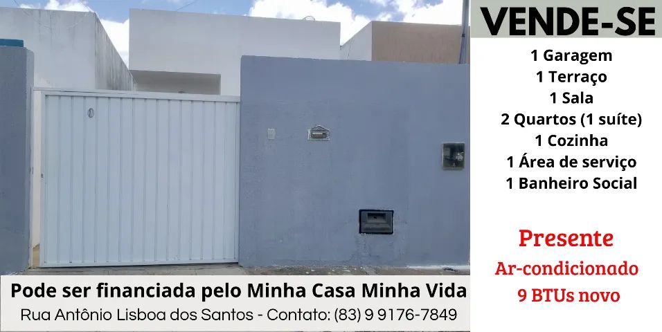 Vende-se ou troca-se casa em Cubatí/PB