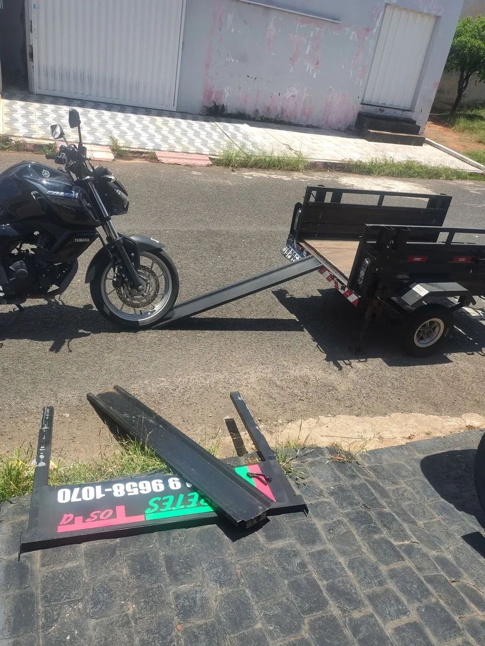 Carretinha de moto - Foto 5