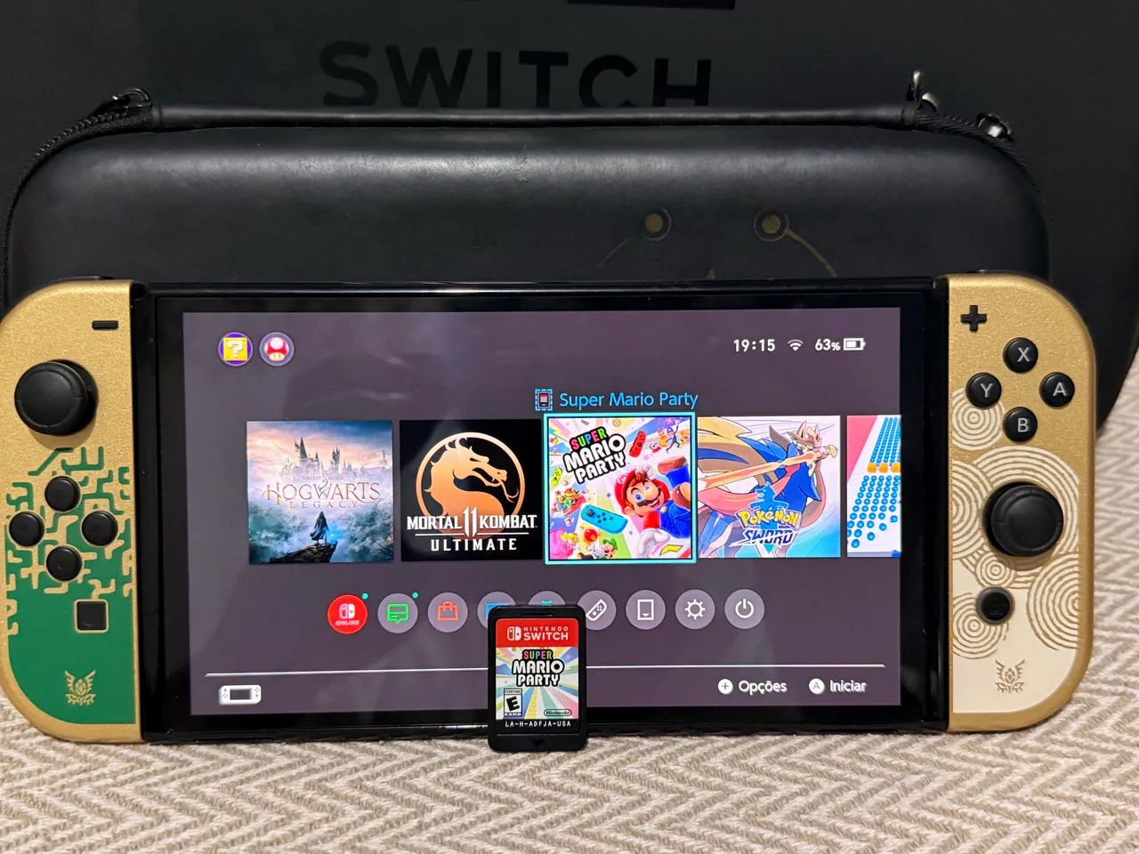Nintendo switch oled Zelda e game boy color ips  - Foto 2