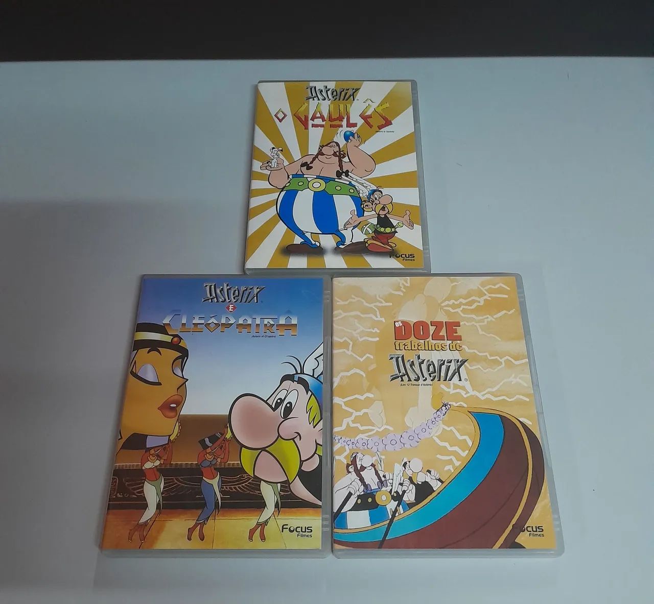 Coleção Asterix - 3 DVDs