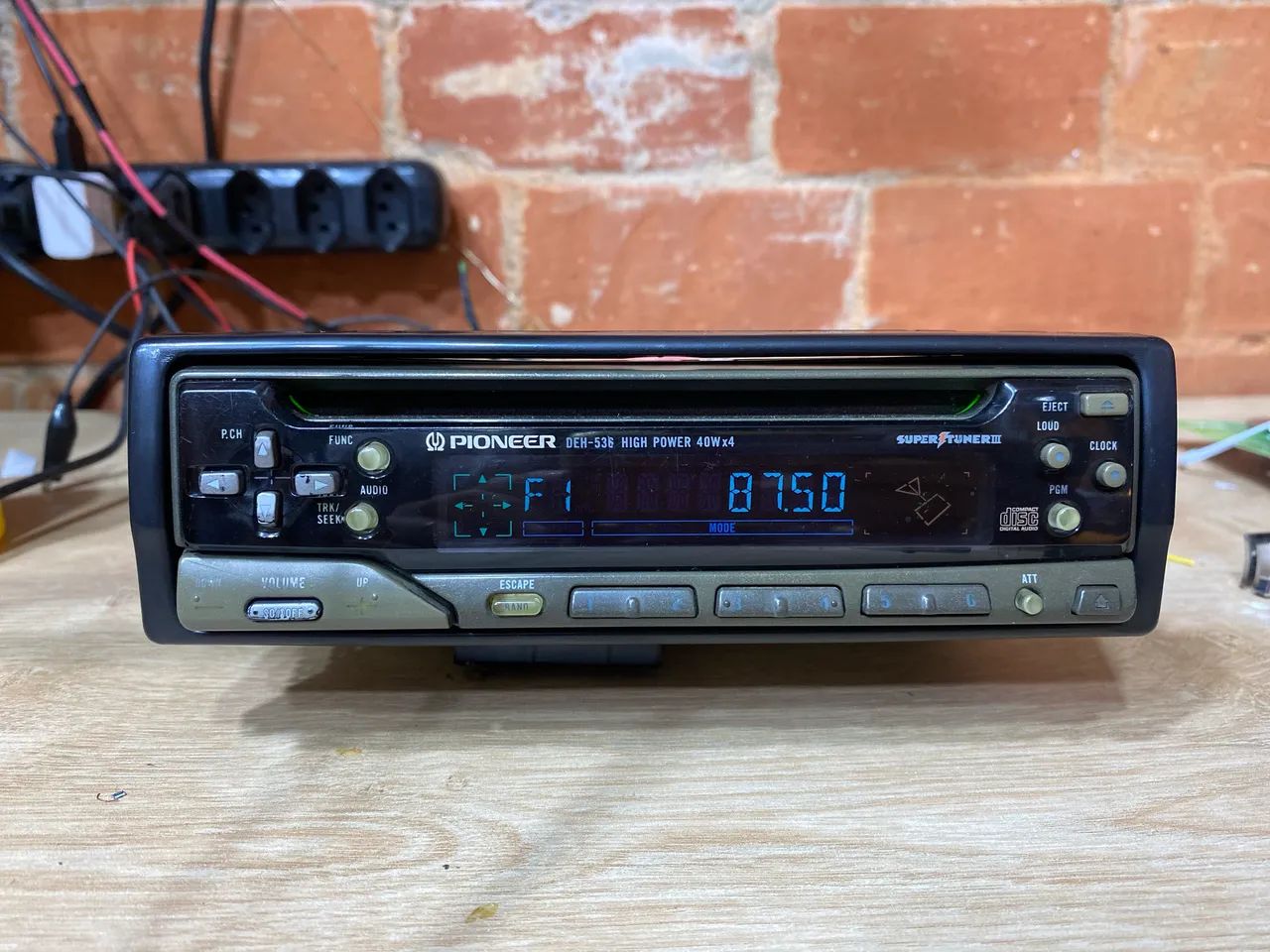 CD PLAYER DEH-536 Bluetooth (Ñ 546 836 736 DEQ 9200) - Foto 3