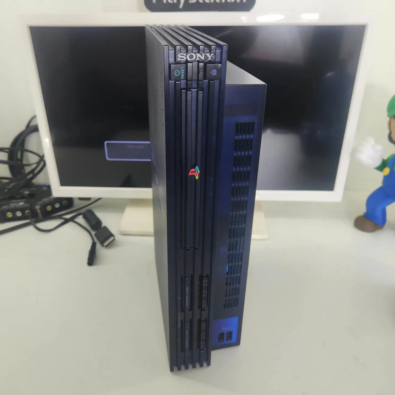 Console Playstation 2 Midnight Blue - Impecável  - Foto 2