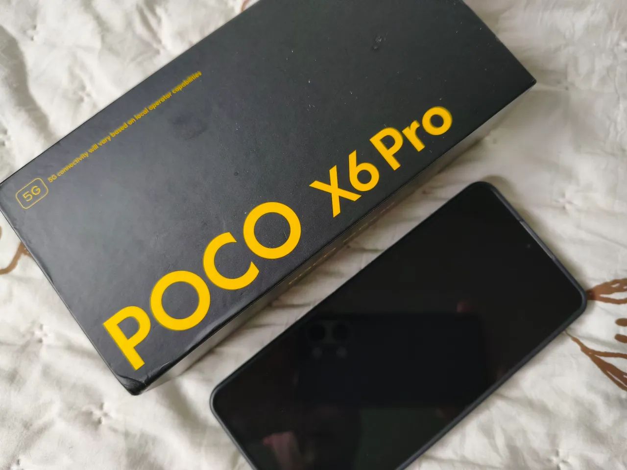 Poco X6 Pro 256Gb usado, na caixa