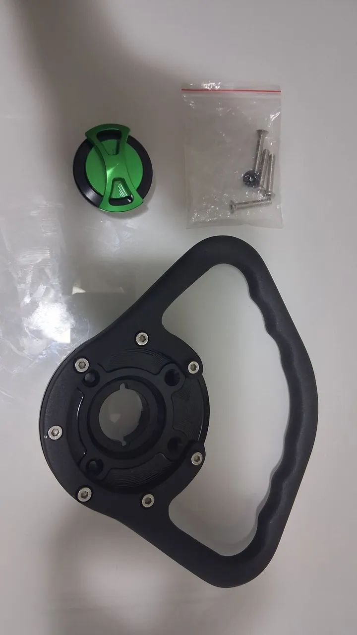 Alca tanque da zx6r 636 zx4r z800 z900 - Peças para motos - Centro