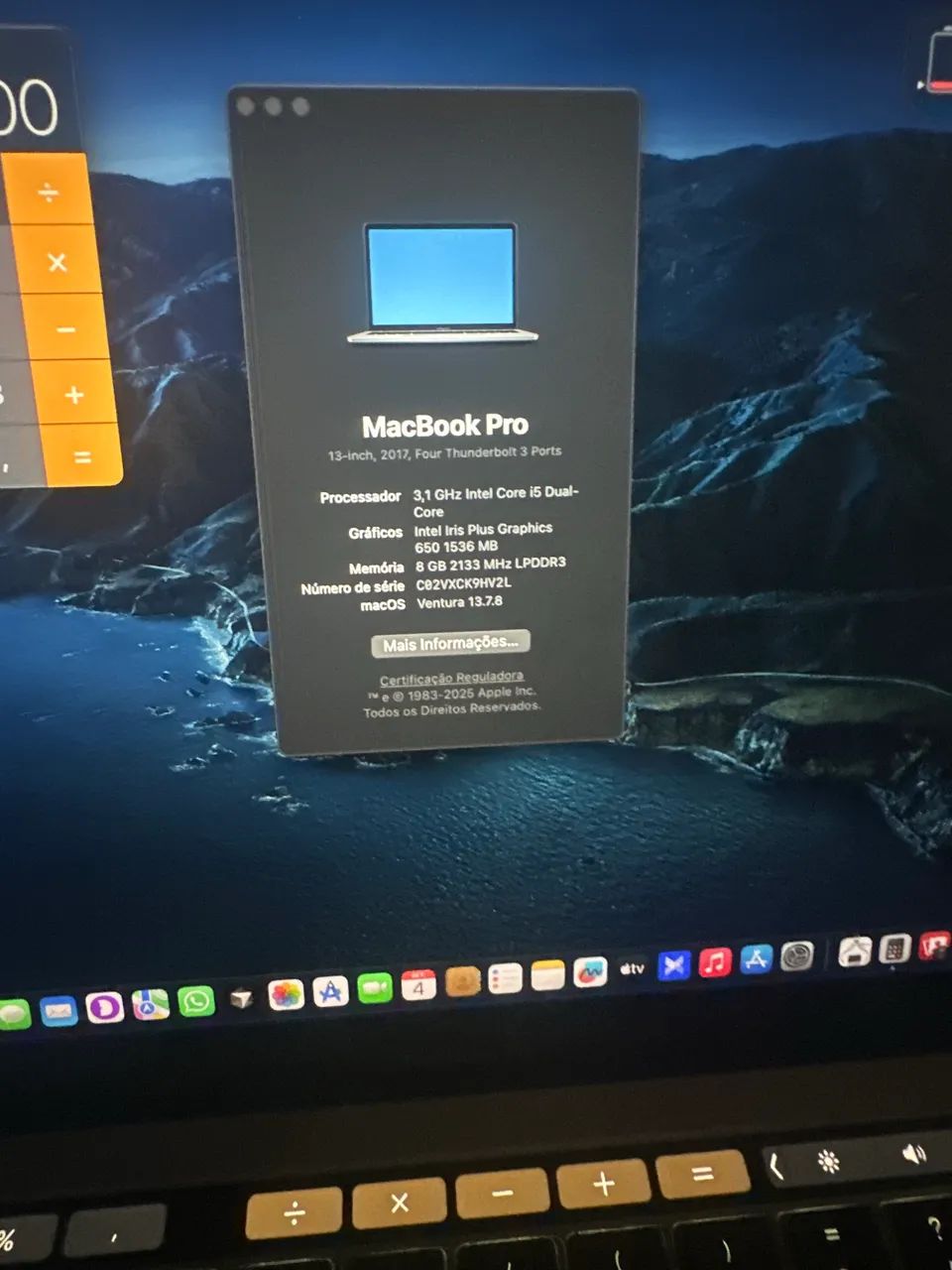 Macbook Pro 2017 touchbar - Foto 4