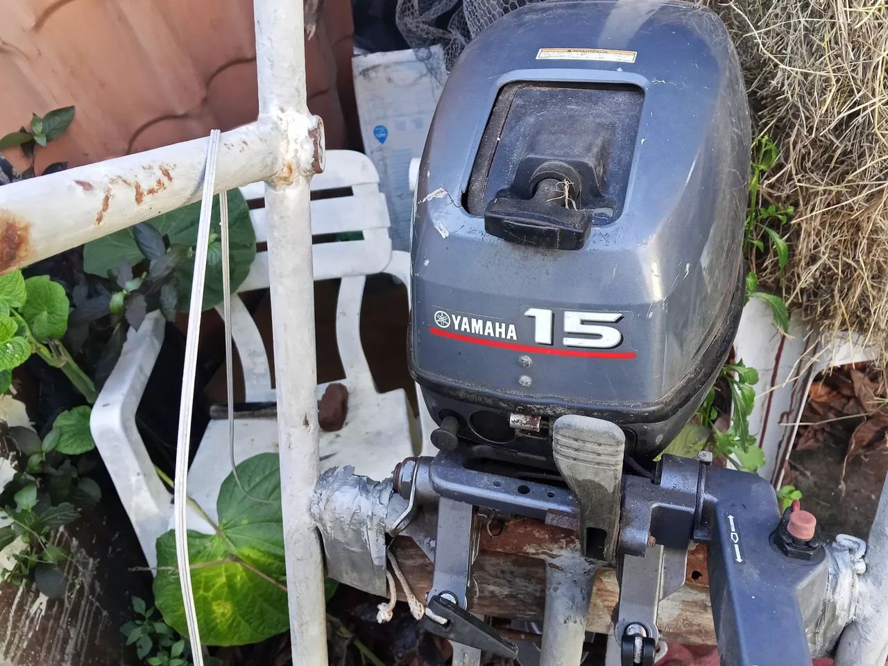Vendo uma lancha de alumínio  - Foto 3