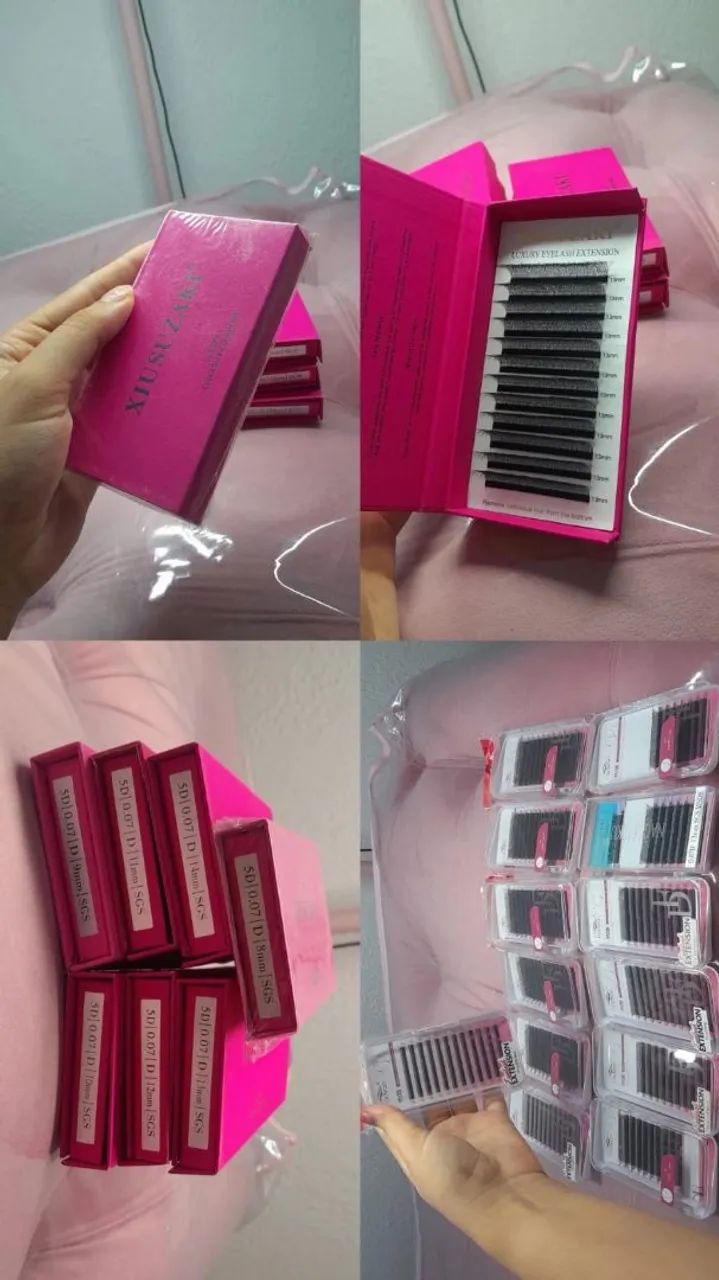 Material de Cílios profissional(lash designer)