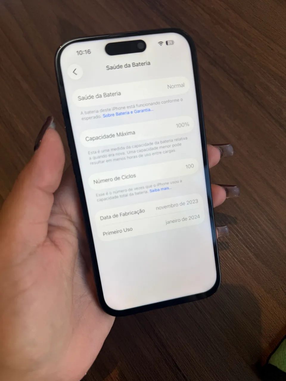 iPhone 15 Pro 128gb (APENAS VENDA) 