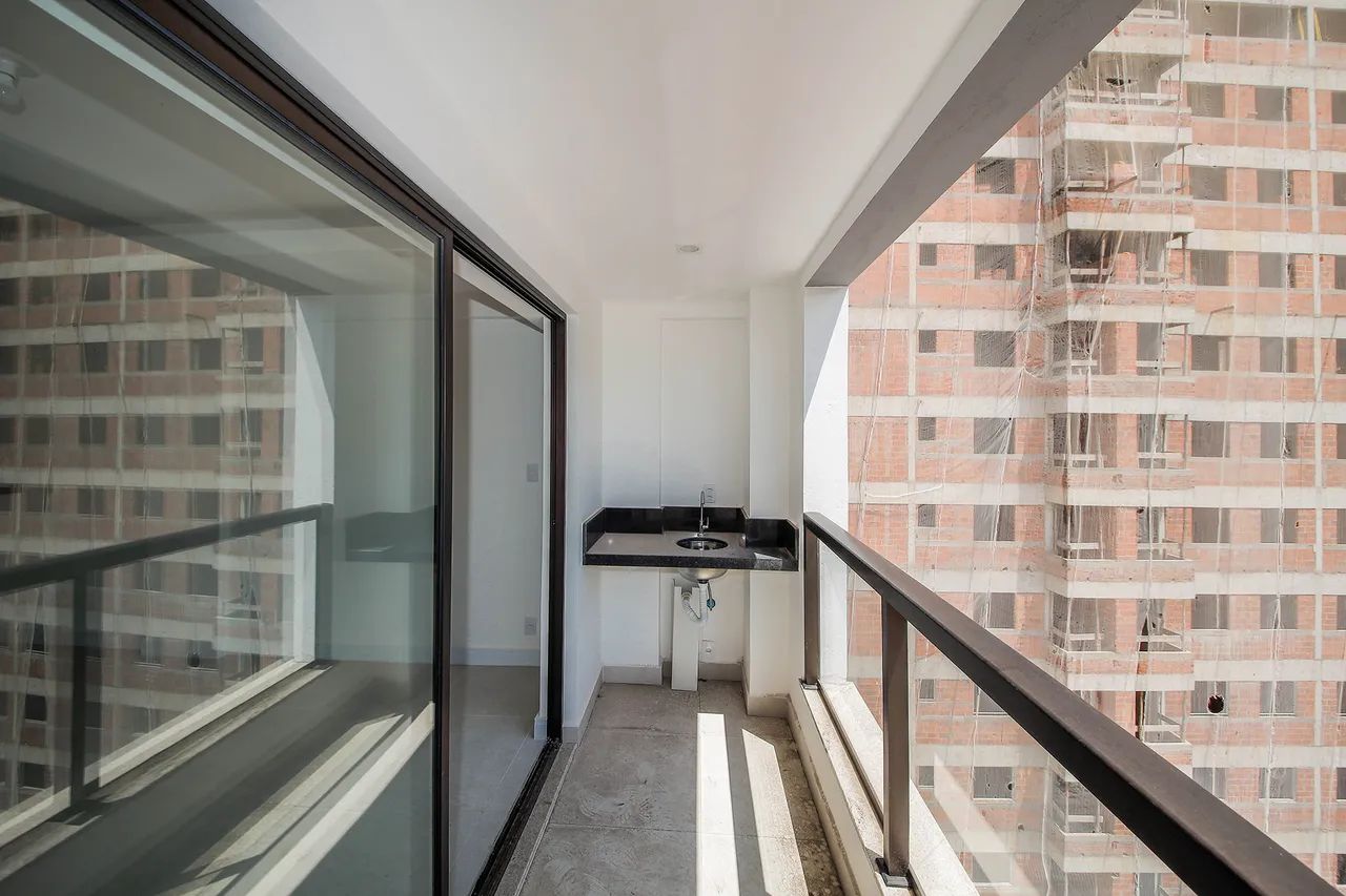 Studio com varanda gourmet, vaga e lazer para venda - Foto 4